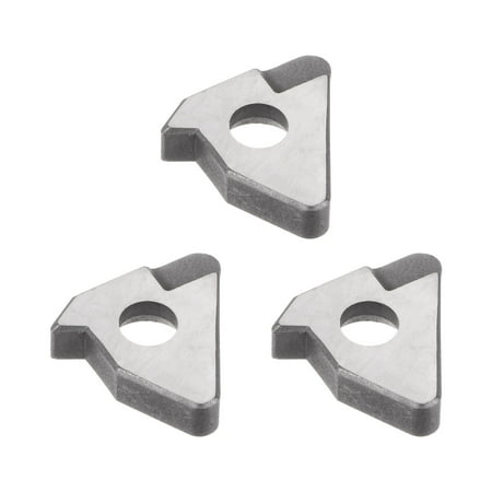 

Uxcell 3/4 x4/25 Carbide Turning Insert Seats Shim STM22R for Indexable Tool Holder 3Pack