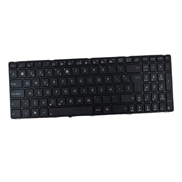 Diseño De QWERTY En Español Para K50 K50I K50AD K50AF Sunnimix Teclado de portátil español