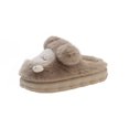 thumbnail image 2 of Chaussures pour Femmes Élégantes, Chaudes, Mignonnes, en Peluche, à Bout Rond, Semelle Souple, en Coton, Pantoufles pour Femmes en Liquidation, 2 of 6