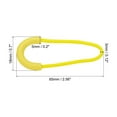 thumbnail image 2 of Unique Bargains Poignées de Remplacement pour Rallonge à Fermeture Éclair, Rallonge en U pour Bagages et Sacs à Dos, Jaune, Lot de 15, 2 of 5