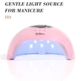 thumbnail image 5 of HIBIBUD Gel Polish Lamp,Uv Led Nail Lamp,Nails Dryer,Gel Nail Uv Light,54W Uv Light for Gel Nails with 18 Lamp Beads Nail Lamps,Uv Lamp Gel Nail Polish,White, 5 of 7