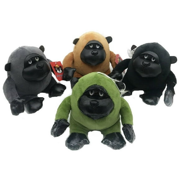 Pack of 4 Chimp Plush Stuffed Animal Toy,11"