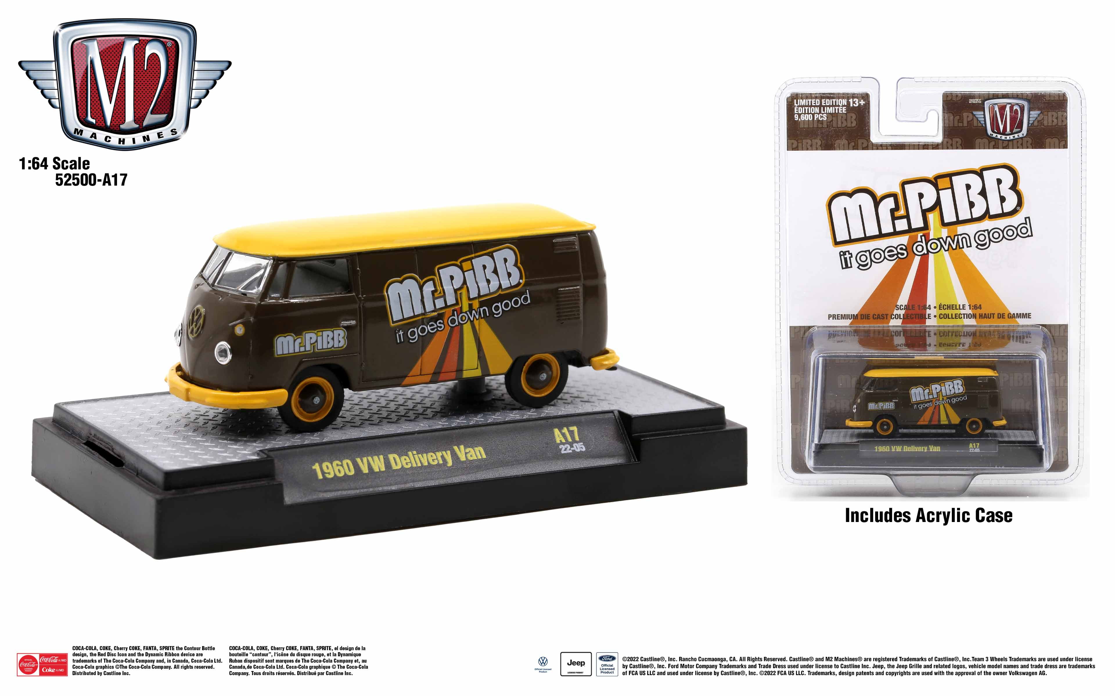 M2 Machines Hobby Exclusive HS34 - 1960 VW Bazooka Van