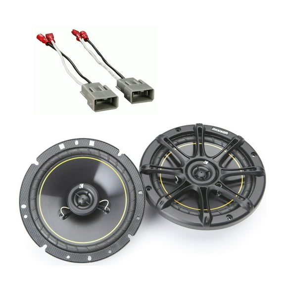 Kicker Honda S2000 00-06 46CSC654 6.5" Stereo Speakers & Replacement Harness
