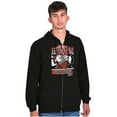 thumbnail image 3 of Popeye Let Your Hustle Do The Talking Men Big & Tall Zip Hoodie Brisco Brands 5X, 3 of 5