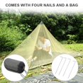 thumbnail image 4 of Mosquitera ligera para acampar al aire libre, tienda de campaña con dosel, cama con bolsa (verde militar), 4 of 8