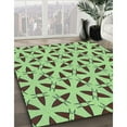 thumbnail image 3 of Ahgly Company Machine Washable Indoor Rectangle Transitional Fern Green Area Rugs, 4' x 6', 3 of 7