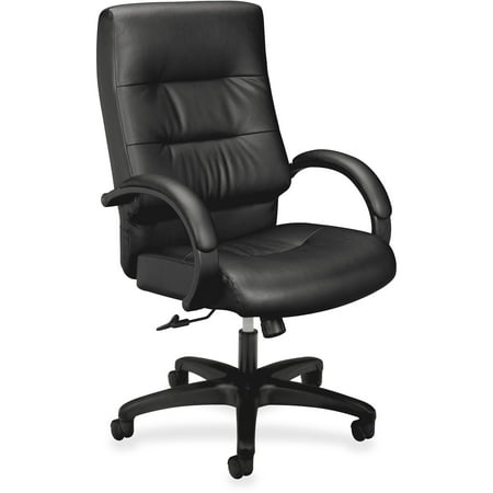Basyx Vl690 Series Executive High Back Leather Office Chair Black Basyx Vl690 Series Executive High Back Leather Office Chair Black
