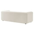 thumbnail image 6 of Sofa, White, Velvet, Living Room Lounge Cafe Lobby Hospitality Restaurant, Modern Contemporary, HB37925, 6 of 9