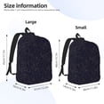 thumbnail image 4 of Daiia Beautiful Roses Vintage Canvas Backpack for Men and Women ,Hiking Backpack,Travel Laptop Bag for School,Large Capacity Backpack, 4 of 8