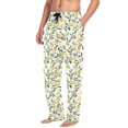 thumbnail image 2 of FORMRS Mens Pajama Pants with Pockets Sleepwear Lounge Bottoms Sizes S-2XL, Autumn Greenery, 2 of 7