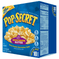 thumbnail image 4 of Pop Secret Microwave Popcorn Movie Theater Butter, Snack Size 1.75 oz Bags, 10 Count, 4 of 6