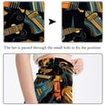 thumbnail image 3 of Musical Instrument Women's Chiffon Summer Beach Dresses with Polyester Straps for a Stylish Look, 3 of 6