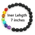 thumbnail image 3 of Jewelry Chakra Bracelet Balance Beads Reiki Buddha Prayer Natural Stone Yoga Bracelet Jewelry Men Ladies Bracelet Reiki Jewelry 2 Pieces, 3 of 5