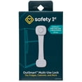 thumbnail image 4 of (2 pack) Safety 1st Outsmart Multi Use Lock, White, Toddler, 4 of 16