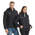 thumbnail image 2 of CFLVAEK Heated Jackets for Women and Men USB Electric Heating Jacket with 8 Heat Area Warm Winter Coat Coat with Detachable Hooded(Excluding Power Bank) S, 2 of 9