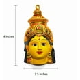 thumbnail image 2 of Ammavari Face for Pooja - Maa Durga Idol Face (4" x 2.5" inches), 2 of 4