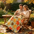 thumbnail image 5 of WDOBM Warm Blanket, Plush Blanket, Maple Leaf Pumpkin Flannel Sofa Throw Blanket, Flannel Blanket, Fall Pumpkin Throw Blanket for Sofa Throw Blanket, 5 of 6