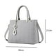 thumbnail image 2 of Bolso De Mujer Versátil Y Exquisito Pu Impermeable Color Gris, 2 of 2