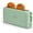 Sea Glass, variant on 2 Slice Slim Toaster, Fits-anywhere™ Kitchenware, 6 Setting Shade Control with Reheat & Cancel Buttons, Fits sourdough, 10” Long Slot, Anti Jam & Auto Shutoff, 900 Watt, Oatmilk