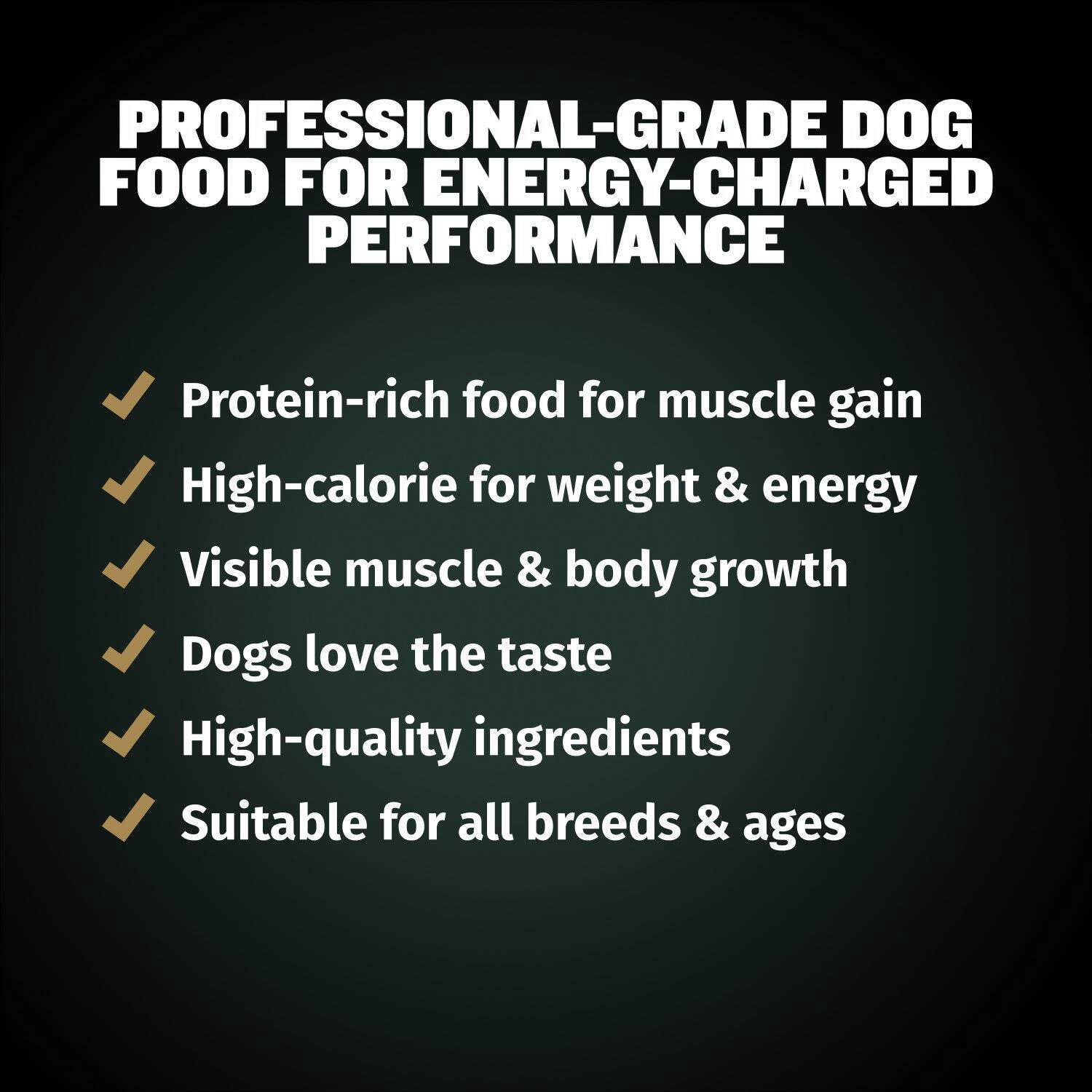 Bully Max Pro Series High Calorie Chicken Flavored Dog Food, 4 lb. Bag