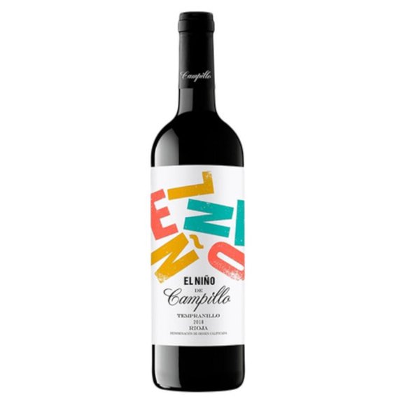 Pack de 6 Vino Tinto El Niño De Campillo Tempranillo 750 ml El Niño De Campillo Tempranillo