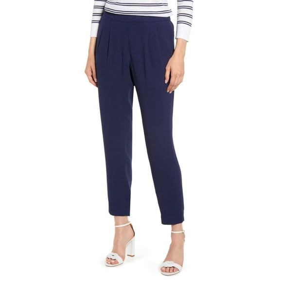 Halogen Women's Pull-On Pants In Navy Size S $80