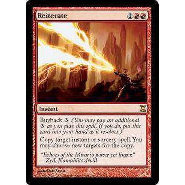MTG RIPETERE - REITERATE - MAGIC - TSR - MINT - ITA