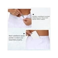 thumbnail image 2 of Womens High Waisted Running Shorts Quick Dry Athletic Workout Shorts With Mesh Liner Zipper Pockets Loose Fit, 2 of 5