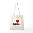 thumbnail image 6 of CafePress - I Love Pigeons Tote Bag - Unisex Canvas Tote Bag, Beige, 1-Piece, 6 of 7