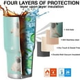 thumbnail image 5 of Funny Pug Dog Tumbler Gift for Women/Men,Double Wall Stainless Steel Vacuum Insulated Pet Water Botter Cups with Lid and Straw,30oz, 5 of 5