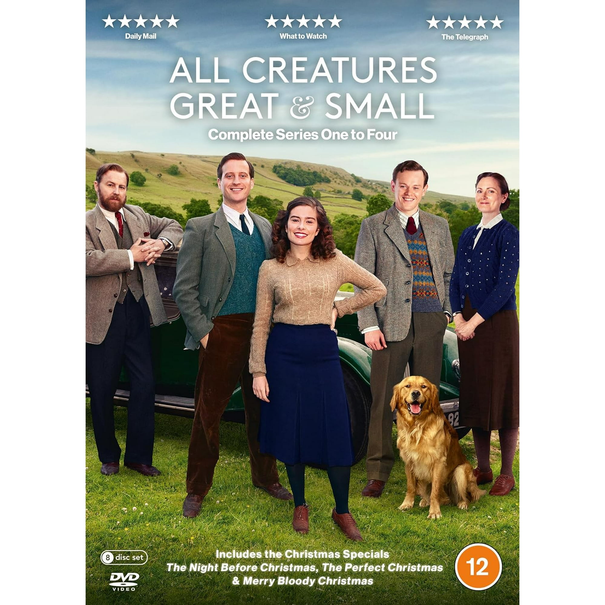 All Creatures Great and Small Season 1 4 DVD English Only Walmart
