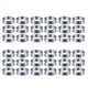 thumbnail image 1 of 36 Piezas Anillos de Tarta de Muffin Anillo de Tarta de Doble Rollo Anillos de Muffin de Acero Inoxidable Anillo Redondo de Metal Molde para Hacer Alimentos, 1 of 5