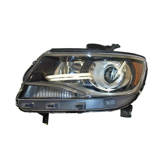 KAI New CAPA Certified Standard Replacement Driver Side Headlight Assembly, Fits 2015-2021 Chevrolet Colorado