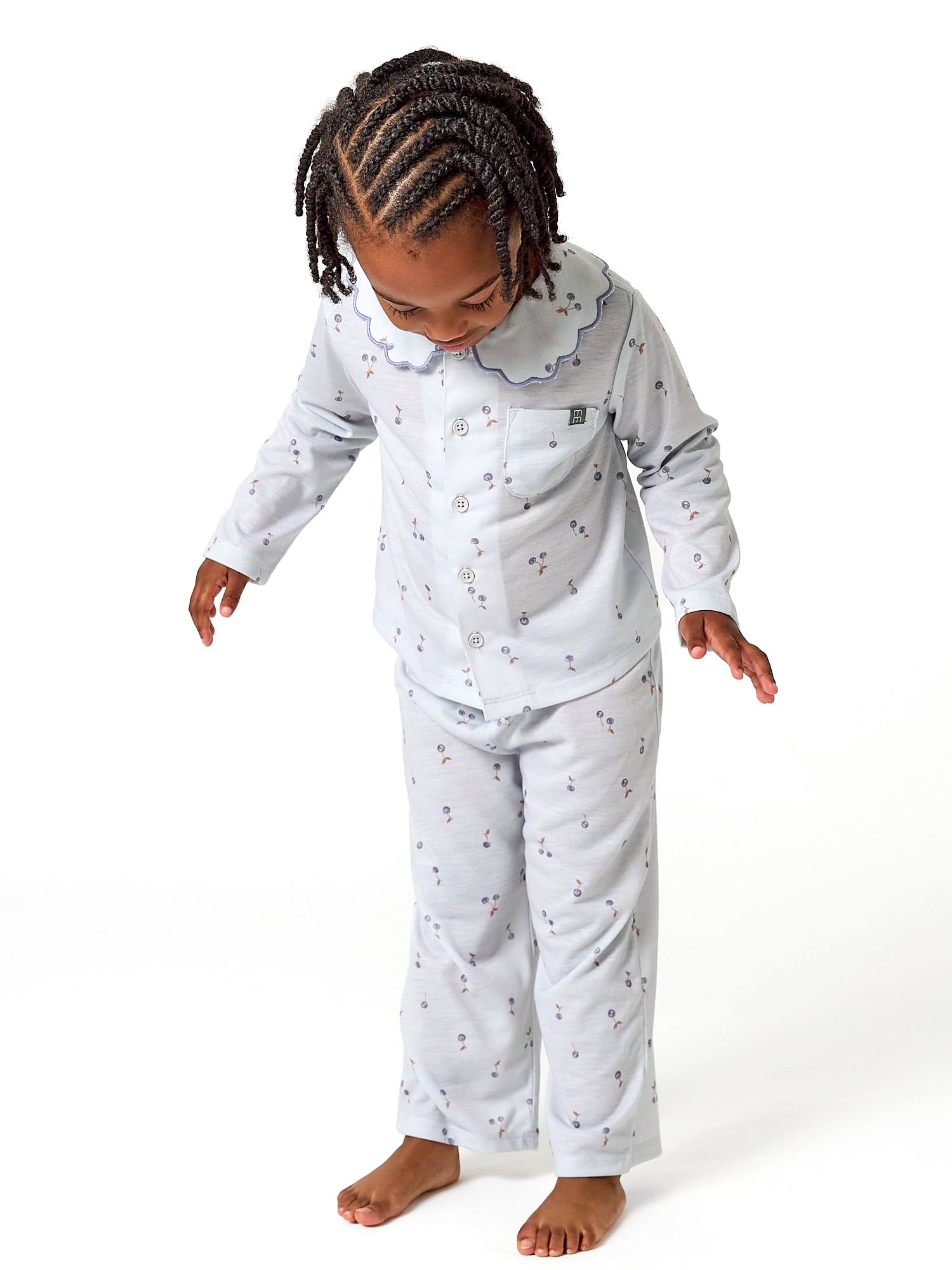 Modern Moments by Gerber Toddler Girl Coat Pajama Set, 2-Piece, Sizes 12 Months - 5T