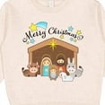 thumbnail image 3 of Inktastic Merry Christmas Cute Nativity Scene Toddler Sweatshirt, 3 of 4