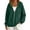 4# Dark Green, variant on Zip Up Hoodie Women 2026 Y2K Casual Long Sleeve Oversized Hooded Sweatshirts Fall Winter Comfy Jackets with Pockets Pink L