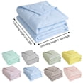 thumbnail image 3 of Cooling Comforter Queen Size, Cooling Blankets for Hot Sleepers and Night Sweats, Summer Comforter for Queen Size Bed, Breathable Soft Lightweight Silk Smooth (Beige) 59.05x78.74", 3 of 9