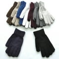 thumbnail image 3 of WonderWiz Winter Touchscreen Gloves for Men - Thermal Soft Knit Gloves for Running, Driving and Hiking Coffee One Size, 3 of 4