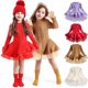 thumbnail image 1 of Vestido de tutú para niñas, otoño e invierno, 2022, vestidos de gasa tejidos para niñas, fiesta de cumpleaños de Navidad, ropa para niñas, 1 of 5