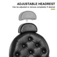 thumbnail image 6 of Vintage All Purpose Heavy Duty Barber Chair Reclining Hydraulic Beauty Salon Spa Hair Styling Equipment(Black & Laser), 6 of 18