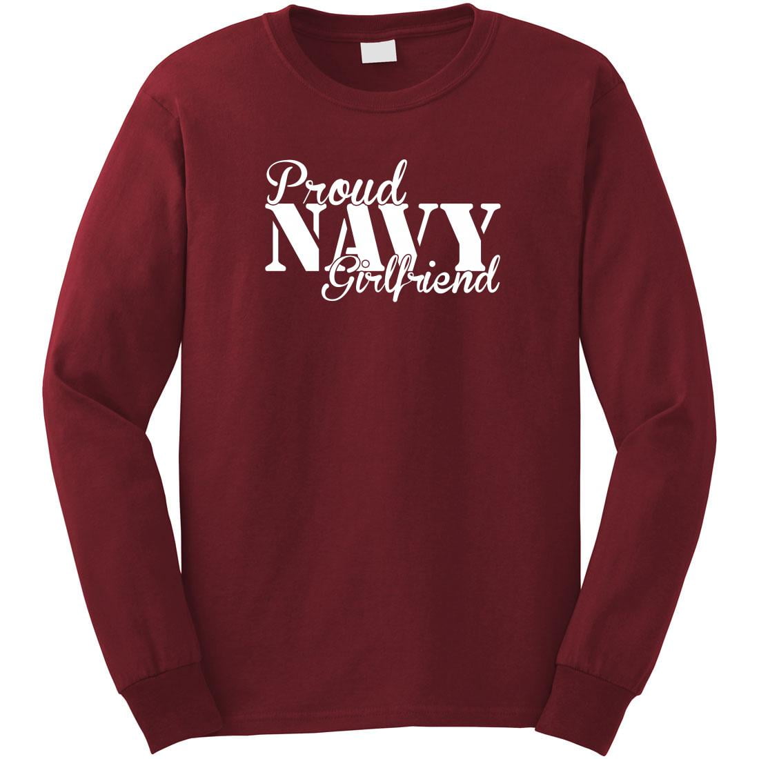 navy girlfriend hoodie