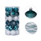 thumbnail image 3 of Decoraciones para Árboles Navidad Hugtrwg 30 Piezas irrompibles 6 cm, 3 of 9