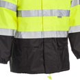 thumbnail image 5 of Men's 2 Piece High Visibility John Deere Rain Suit - Extra Large, Lime Green, 5 of 5