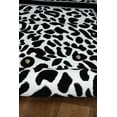 thumbnail image 4 of Linon Home Décor Capri Area Rug Collection, Black and White, 4.25' x 7.25', 4 of 5