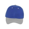 thumbnail image 2 of Casquette de Baseball Ajustable Bicolore, Royal/gris, 2 of 2