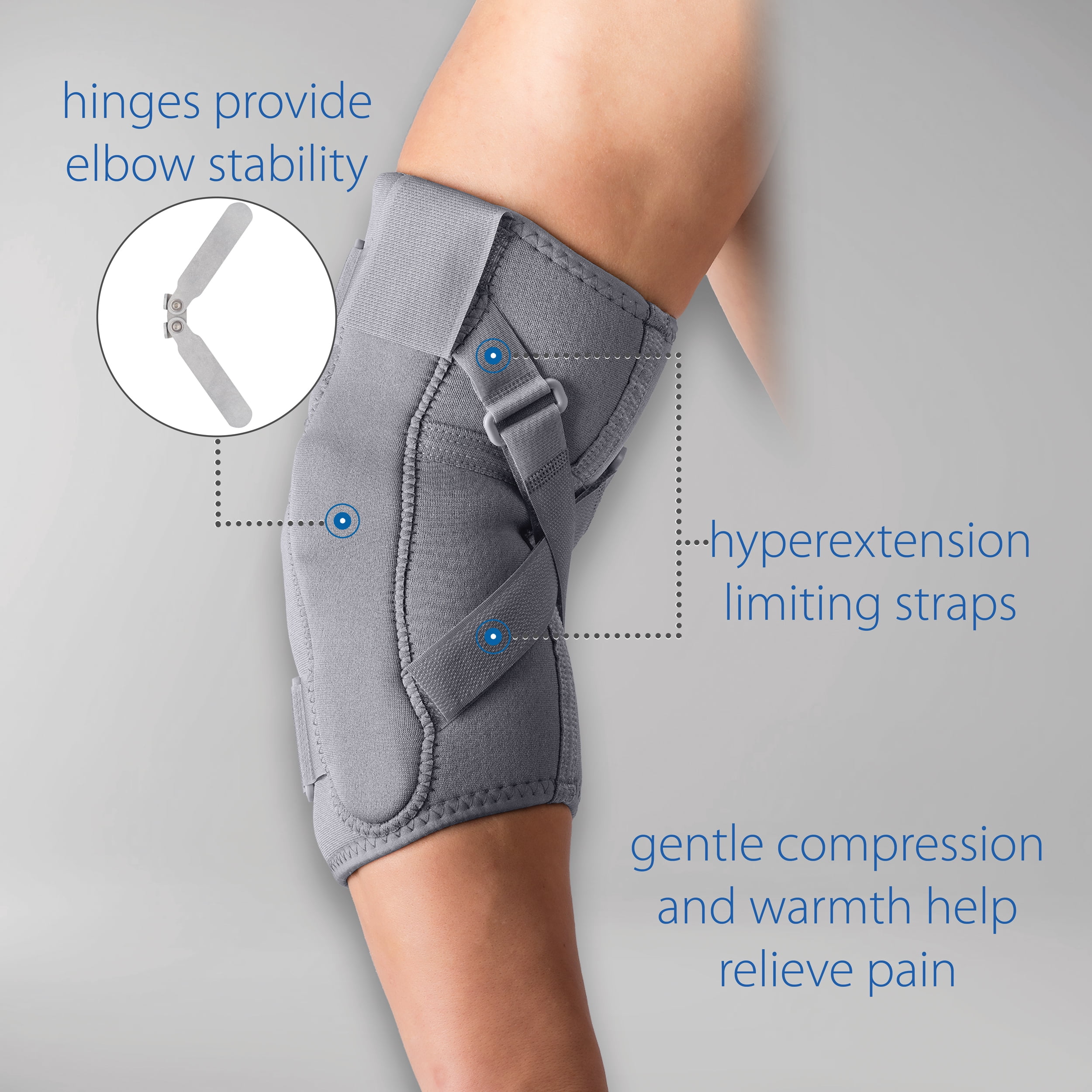 Swede-O Thermal Vent Hinged Elbow Brace - Large