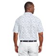 thumbnail image 6 of Ben Hogan Men's & Big Men's Performance Micro Fall Leaf Short Sleeve Golf Polo Shirt, Sizes S-5XL, 6 of 7