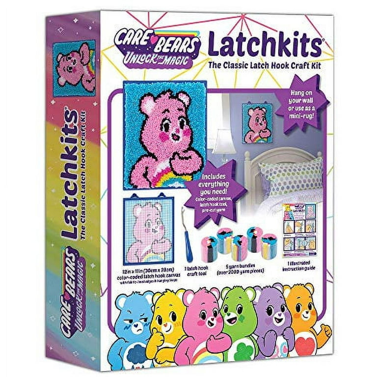 Little Bears DIY Latch Hook Rug Making Kit For Adults – Latch Hook Crafts