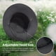 thumbnail image 3 of Sombrero Simplicity de ala ancha negra con protección UV, 3 of 6